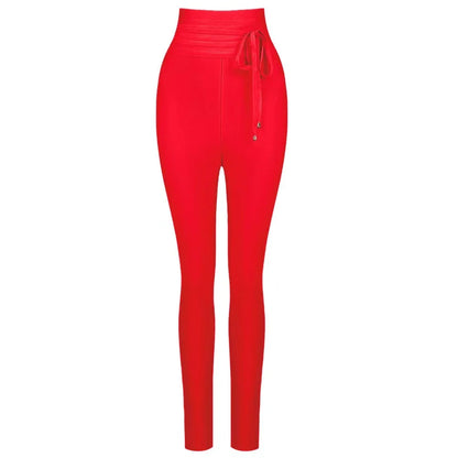 New Summer Bandage Pants 2020: Sexy High-Waist Pencil Stretch Trousers for Women – 9 Colors Fashion Streetwear